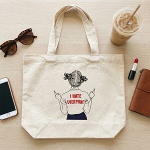 Stylish Cream Tote Bag